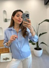 MAVİ-BEYAZ 34285 GÖMLEK 