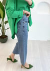 MAVİ CULOTTE JEAN 
