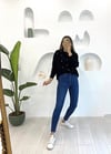 MAVİ DAR PAÇA PANTOLON