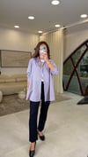 MAVİ-KIRMIZI 3457 ÇİZGİLİ GÖMLEK