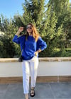 MAVİ TAŞLI SWEAT 