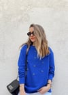 MAVİ TAŞLI SWEAT 