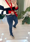 MAVİ YIRTMAÇLI JEAN 