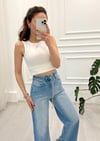 MAVİ ZİNCİR AKSESUARLI JEAN