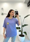 MOR 1259 SAD BEAR BASKILI TSHİRT 