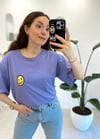 MOR 1259 SAD BEAR BASKILI TSHİRT 