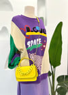MOR MATCHLİ BASKILI SWEAT 