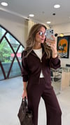 MÜRDÜM 0069 GENİŞ YAKA TRİKO TAKIM  