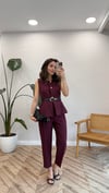 MÜRDÜM 0430 KEMERLİ PANTOLON 