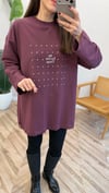MÜRDÜM 3112 TAŞ DETAY SWEATSHİRT