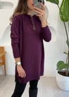 MÜRDÜM 4587 FERMUAR DETAY TRİKO KAZAK