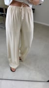 NATUR  1005 KETEN PANTOLON 