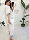 NATUR 6121 KİMONO PANTOLON TAKIM 