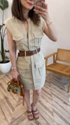 NATUR 8100 KETEN ELBİSE 