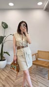 NATUR 8100 KETEN ELBİSE 