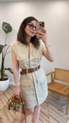 NATUR 8100 KETEN ELBİSE 