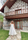 NATUR ASKILI ELBİSE 