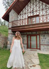 NATUR ASKILI ELBİSE 