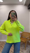 NEON YEŞİL 1086 KAZAK