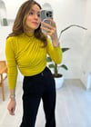 OLİVE 1005 BÜZGÜLÜ BLUZ 