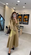 OLİVE 4535 İŞLEMELİ ETEK TAKIM 