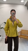 OLİVE 5803 ŞAL DETAY GÖMLEK 