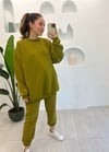 OLİVE BİSİKLET YAKA SWEAT 