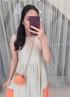 ORANGE 1365 BAĞLAMALI ELBİSE