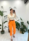 ORANJ 6395 KEMERLİ PANTOLON 