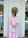 PEMBE 0008 BRODE ELBİSE 