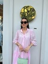 PEMBE 0008 BRODE ELBİSE 