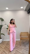PEMBE 0252 YELEK PANTOLON TAKIM 