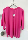 PEMBE 0288 HAYALET BASKILI TSHİRT 