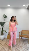 PEMBE 0531 ÇİZGİLİ PANTOLON 