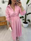 PEMBE 1045 ELBİSE 