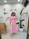 PEMBE 1045 ELBİSE 