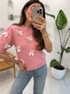 PEMBE 10673 FİYONK DETAY KAZAK