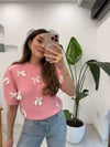 PEMBE 10673 FİYONK DETAY KAZAK