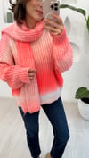 PEMBE 1217 ŞAL DETAY KAZAK 