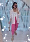 PEMBE 1605 ÇİZGİLİ GÖMLEK 