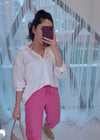 PEMBE 1605 ÇİZGİLİ GÖMLEK 