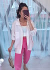 PEMBE 1605 ÇİZGİLİ GÖMLEK 