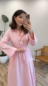 PEMBE 2243 ELBİSE