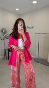 PEMBE 2252 DESENLİ PANTOLON 