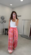 PEMBE 2252 DESENLİ PANTOLON 