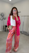 PEMBE 2252 DESENLİ PANTOLON 