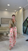PEMBE 2255 DESENLİ PANTOLON 