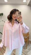 PEMBE 2443 ÇİZGİLİ GÖMLEK
