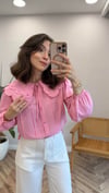 PEMBE 2975 NAKIŞ DTY GÖMLEK