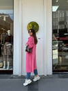 PEMBE 31134 OVERSİZE KABAN